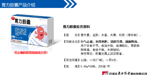 胃力胶囊治疗消化性溃疡、慢性胃炎疗效观察